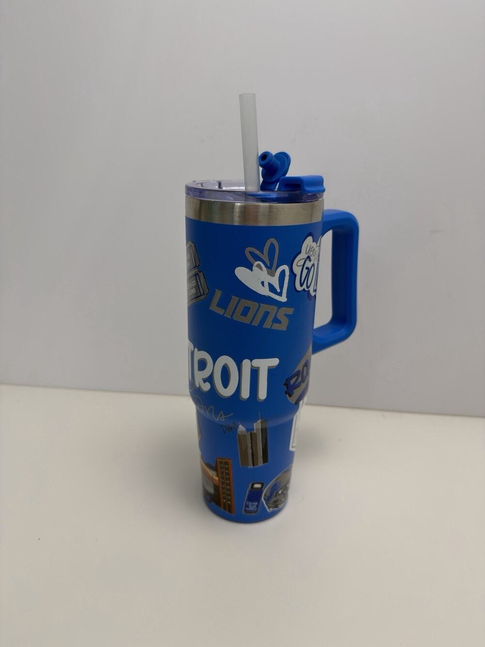 Detroit Lions NFL Graffiti Tumbler Official NFL License